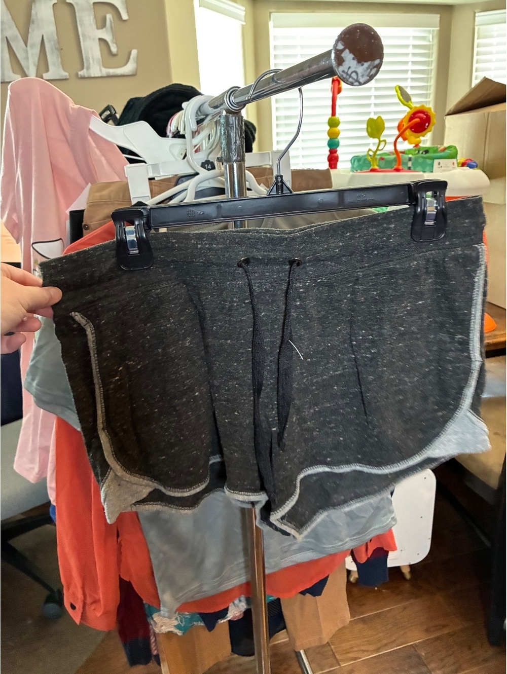 Athletic Works charcoal athletic shorts